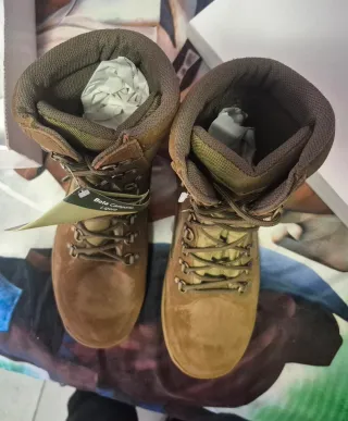 Botas militares ROBUSTA Marrón/Verde Oliva