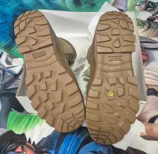 Botas militares ROBUSTA Marrón/Verde Oliva