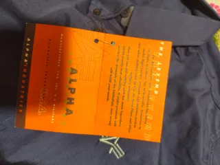 Camisa Alpha Industries Azul Marino