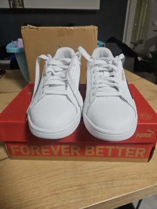 Scarpe Puma Smash 3.0 L Bianche e Nere