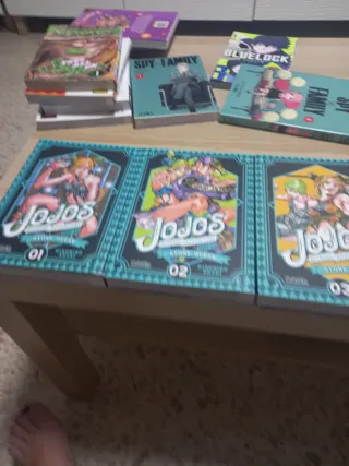 Pacl de los 3 primeros libros  de Jojos