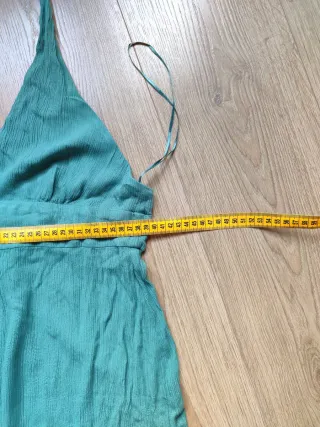 Vestido largo turquesa talla L