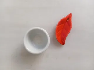 Incensario e portacandele in ceramica