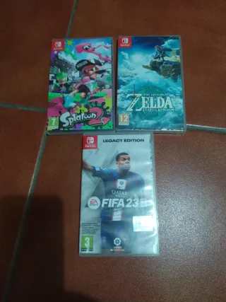 Juegos Nintendo Switch: Zelda, FIFA 23, Splatoon 2