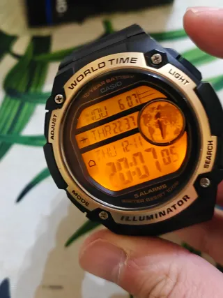 Reloj Casio World Time