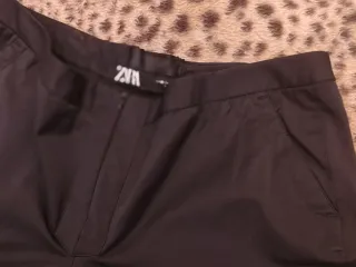 Pantalones negros Zara Mujer T-42/44