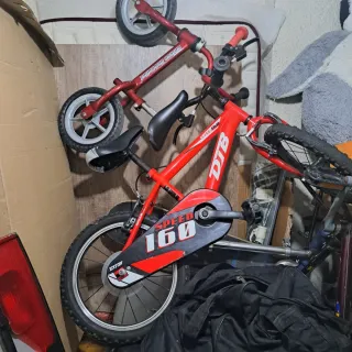 Bicicleta infantil roja DTB Speed 160