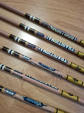 6 flechas Gold Tip Traditional Classic 400