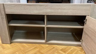 Mueble de salón de madera color beige/marrón