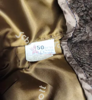 Chaqueta Schott NYC 684sm Talla M Marrón