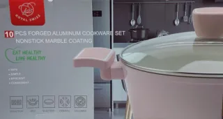 Batteria di pentole Royal Swiss Nero