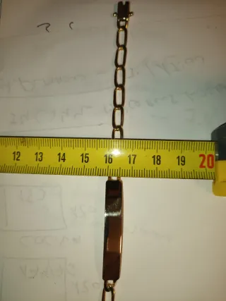 Esclava Oro Macizo 18k Unisex