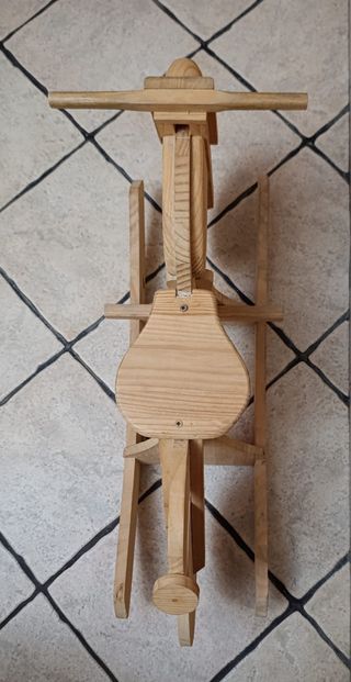 Moto balancín madera maciza