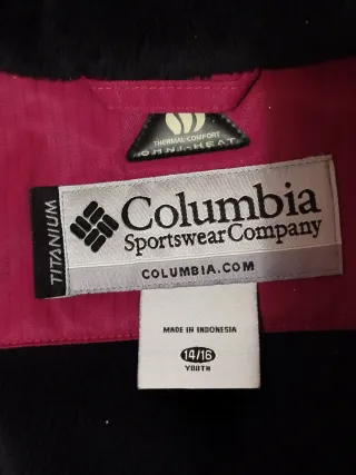 Anorak Columbia esquí chica