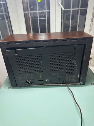 Radio Blaupunkt Tokio Marrón y Dorado