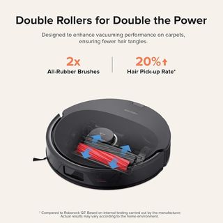ROBOROCK Q8 MAX PLUS + ROBOT ASPIRADOR APP VACUUM 3D, negro,REACONDICIONADO, señales de uso