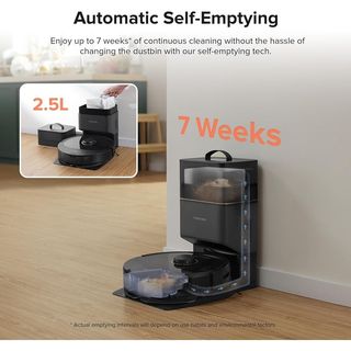 ROBOROCK Q8 MAX PLUS + ROBOT ASPIRADOR APP VACUUM 3D, negro,REACONDICIONADO, señales de uso