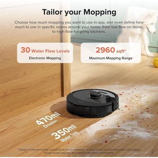 ROBOROCK Q8 MAX PLUS + ROBOT ASPIRADOR APP VACUUM 3D, negro,REACONDICIONADO, señales de uso