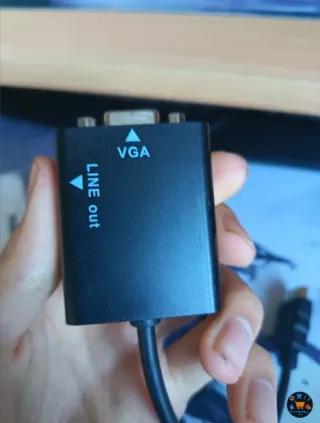 Adattatore VGA a HDMI + Audio