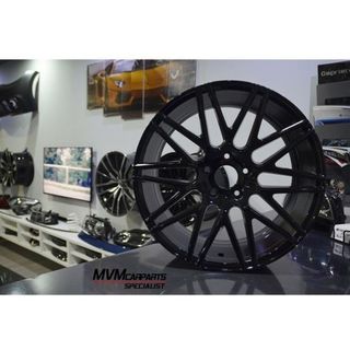 Juego de 4 Llantas 19 WRATH WF3 Black 5X112