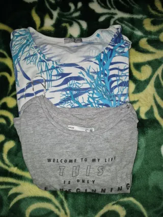 Lote 2 Camisetas Talla L/XL