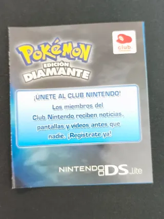 Pokémon Edición Diamante Nintendo DS