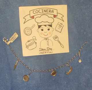 Pulsera Plata RODIADA Cocinera