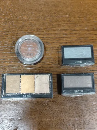 Lote Shiseido Sombras Ojos BR306 GY913 BR209 BR708