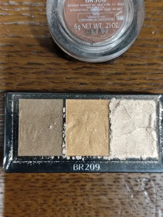 Lote Shiseido Sombras Ojos BR306 GY913 BR209 BR708