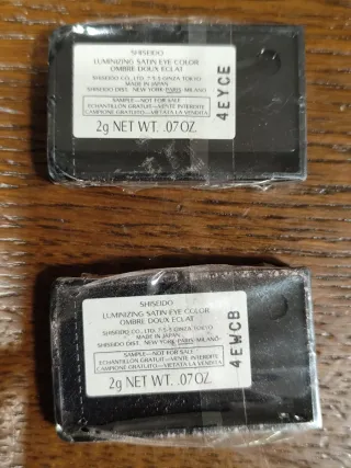 Lote Shiseido Sombras Ojos BR306 GY913 BR209 BR708