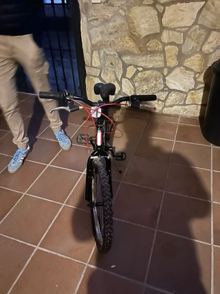Bicicleta infantil 6-8 años con cambios y amortig