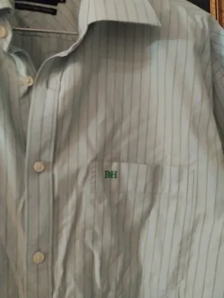 Camisa Pedro del Hierro rayas azules