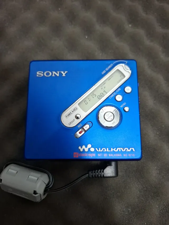 Sony Net MD Walkman MZ-N710 Azul
