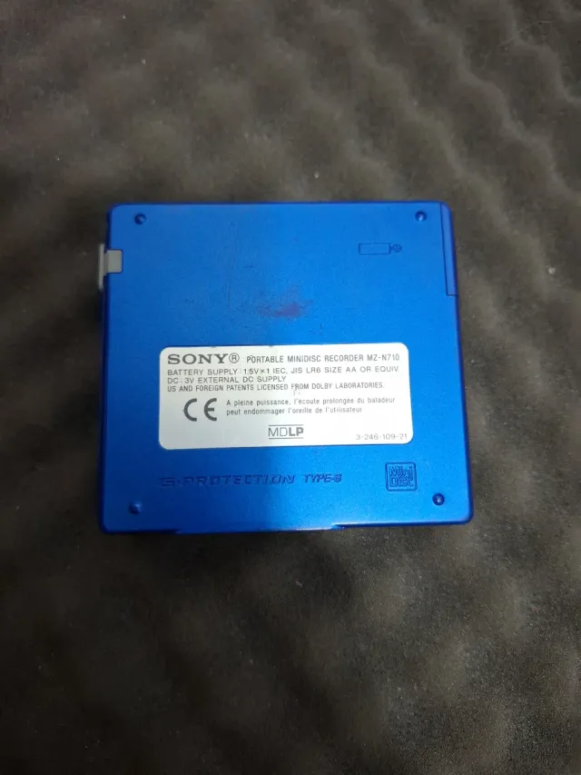 Sony Net MD Walkman MZ-N710 Azul