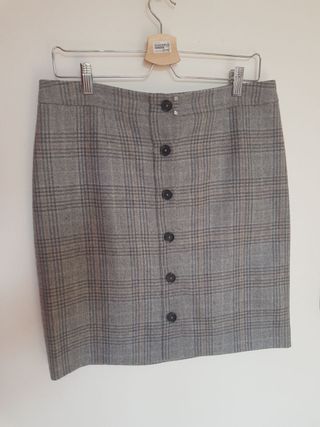 Falda Brooks Brothers 346 gris