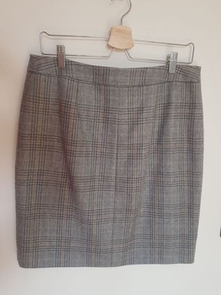 Falda Brooks Brothers 346 gris