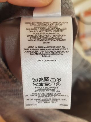 Falda Brooks Brothers 346 gris