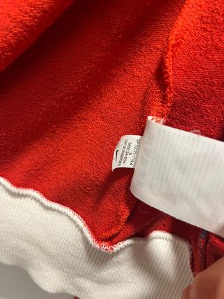 Nike Zip Up Hoodie Embroidered Logo Y2K Tricolor