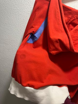 Nike Zip Up Hoodie Embroidered Logo Y2K Tricolor