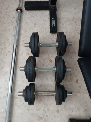 Banco de pesas y mancuernas Corength