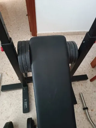 Banco de pesas y mancuernas Corength