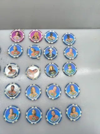 45 Tazos WWE Chipz Colección