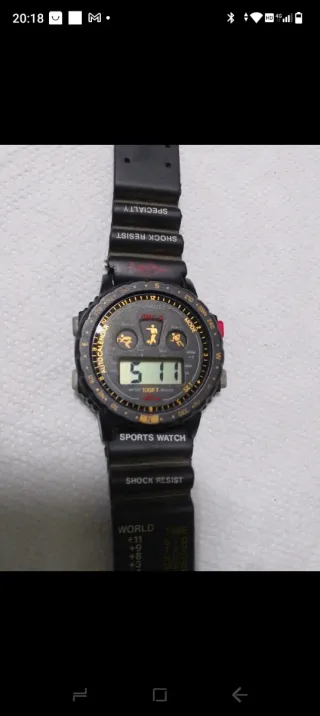 Orologio Sportivo Casio G-Shock Nero