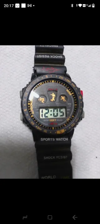 Orologio Sportivo Casio G-Shock Nero