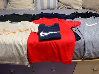 Lote 7 Camisetas Nike Niño Talla L