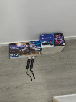 Pack VR PS4 Sony + Mando Aim