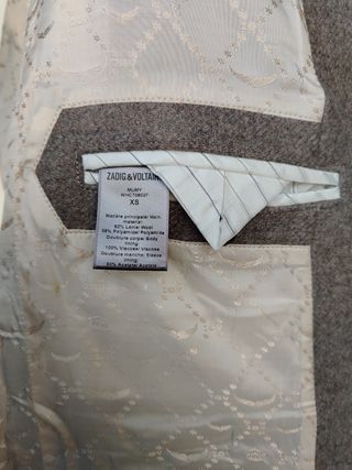 Zadig Voltaire Cappotto donna lana, XS