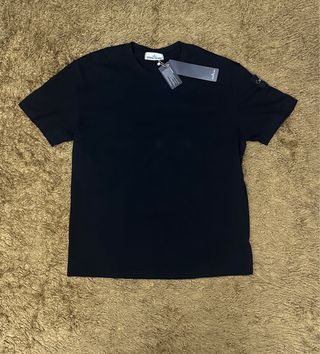 Camiseta Stone Island Negra Básica talla M