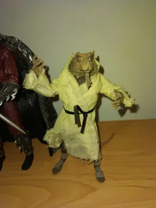 Figuras Shredder y Splinter TMNT NECA