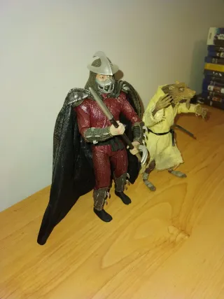 Figuras Shredder y Splinter TMNT NECA